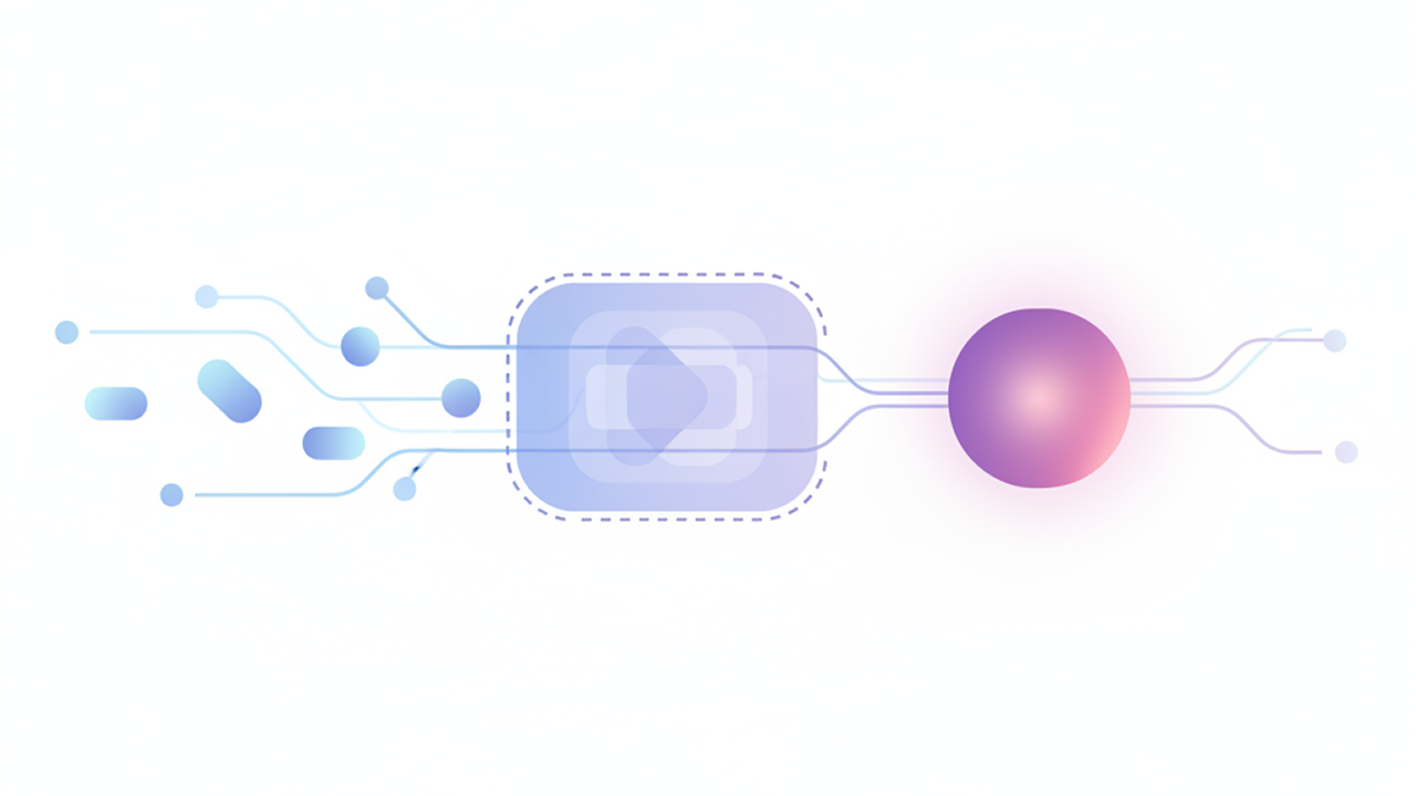 Illustration of human-guided AI governance and data boundary flows
